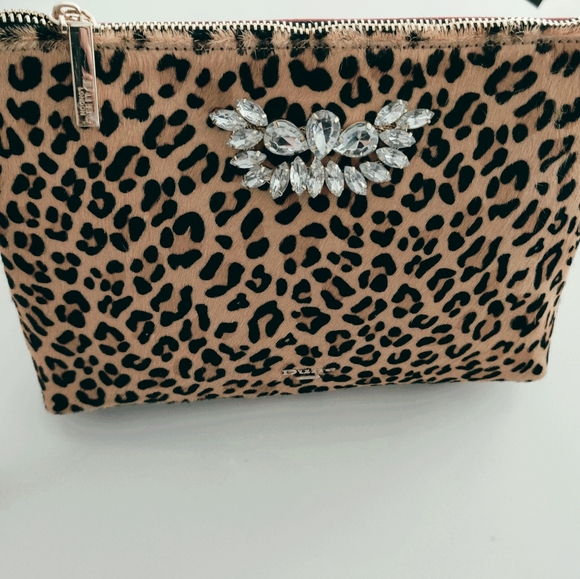 ♥️ 🆕Dune London  Calf hair Leather Wrist Bag - Picture 8 of 8